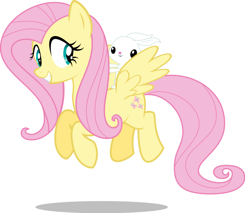 Flutter Shy - My Little Pony Fluttershy Flying (1024x892), Png Download