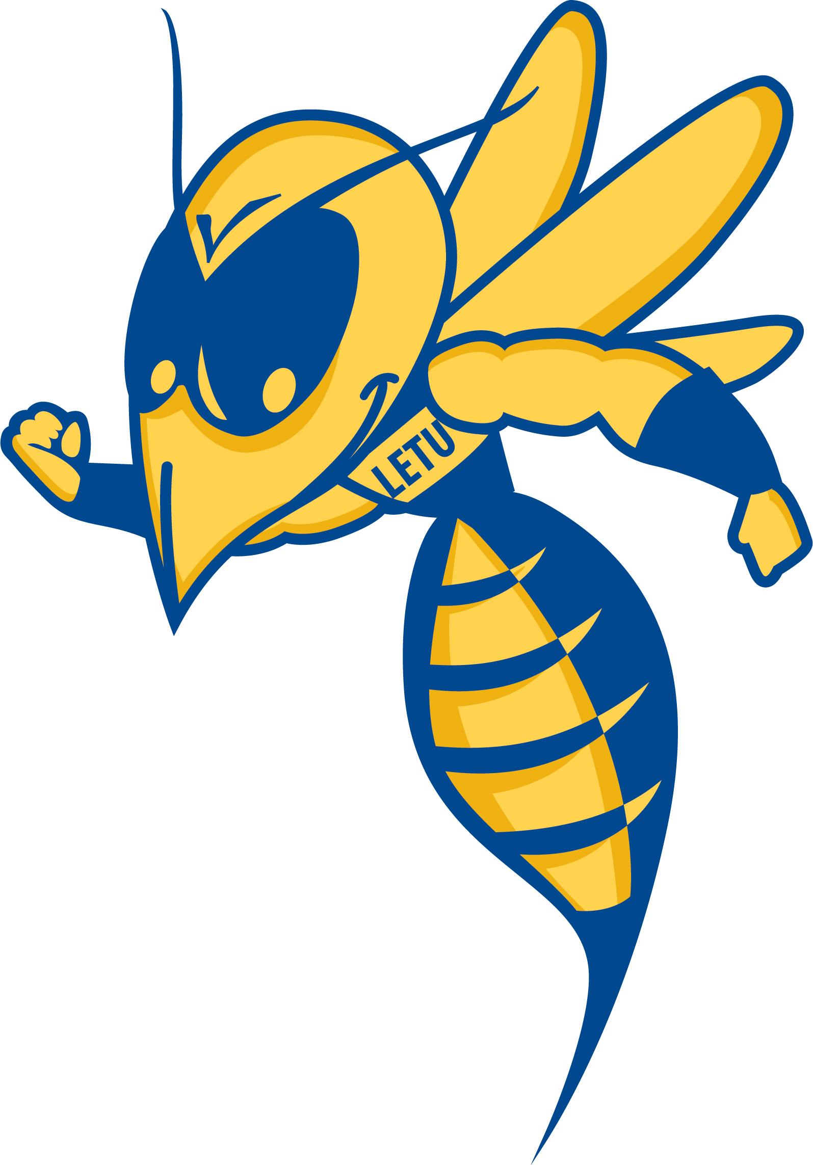 Letourneau University Yellow Jacket (1595x2286), Png Download