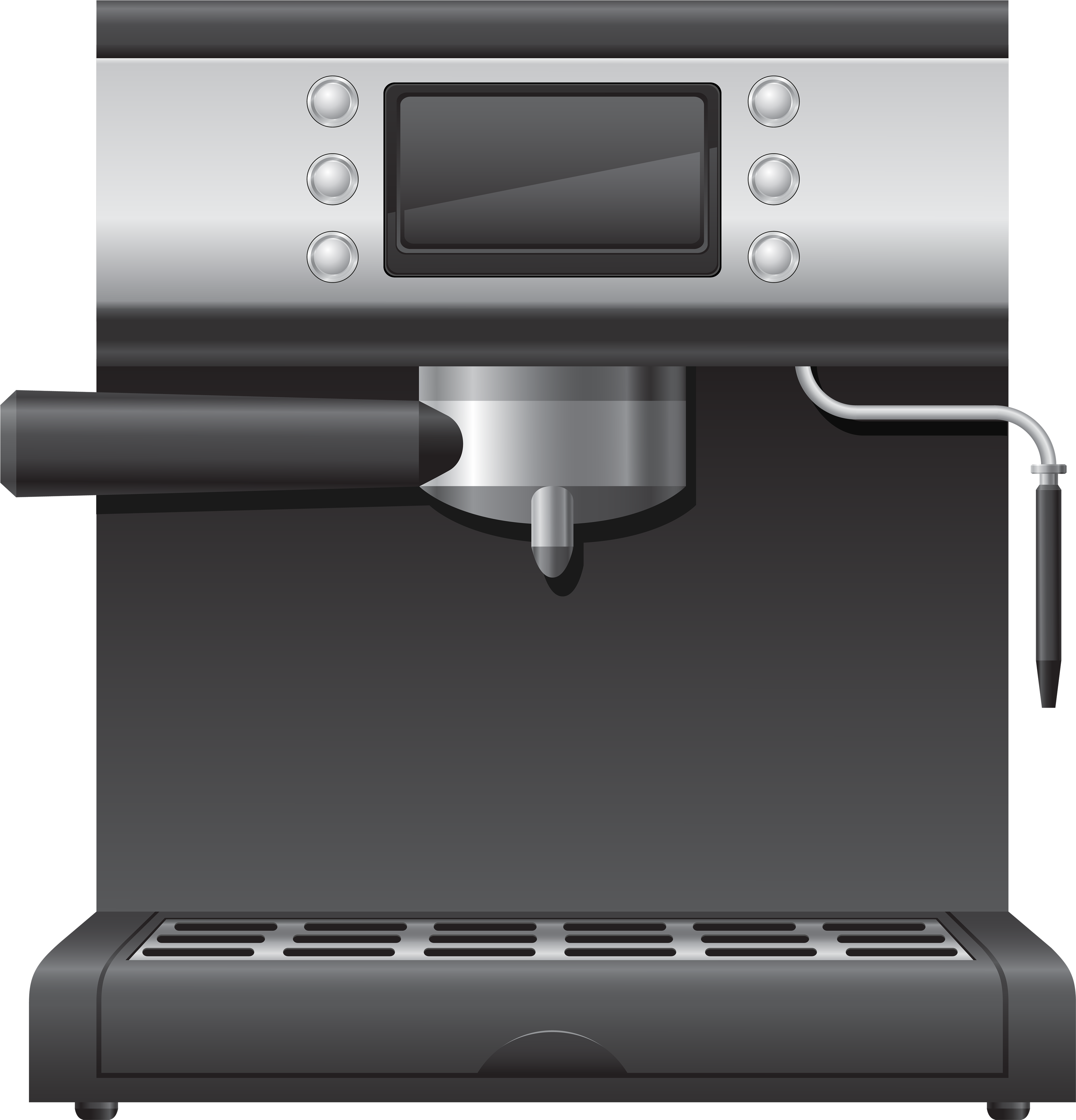 Coffee Machine Png Clipart - Coffee Machine Clipart (3843x4000), Png Download