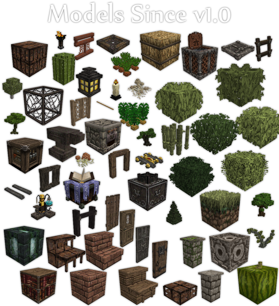 Undefined - Minecraft Model 3d (1146x1280), Png Download