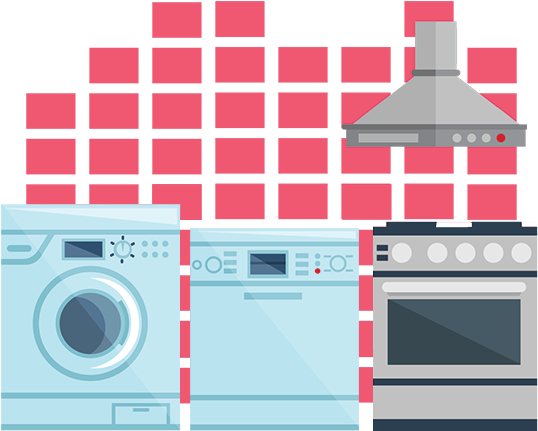 Vector Appliances Png (600x490), Png Download