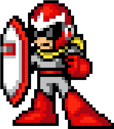 Proto Man - Protoman (510x500), Png Download
