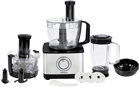 11%off Havells Convenio Food Processor And Convenio - Havells Convenio Ghffpavk080 800w Food Processor (black) (500x500), Png Download