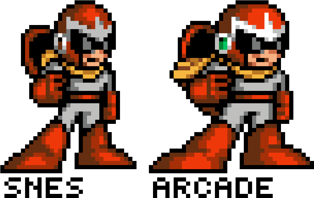 Proto Man Sprite Comparison - Proto Man Sprite Sheet (1148x812), Png Download