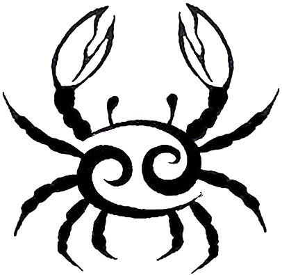 Cancer Zodiac Png Transparent Image - Cancer Zodiac Crab Tattoo (736x552), Png Download