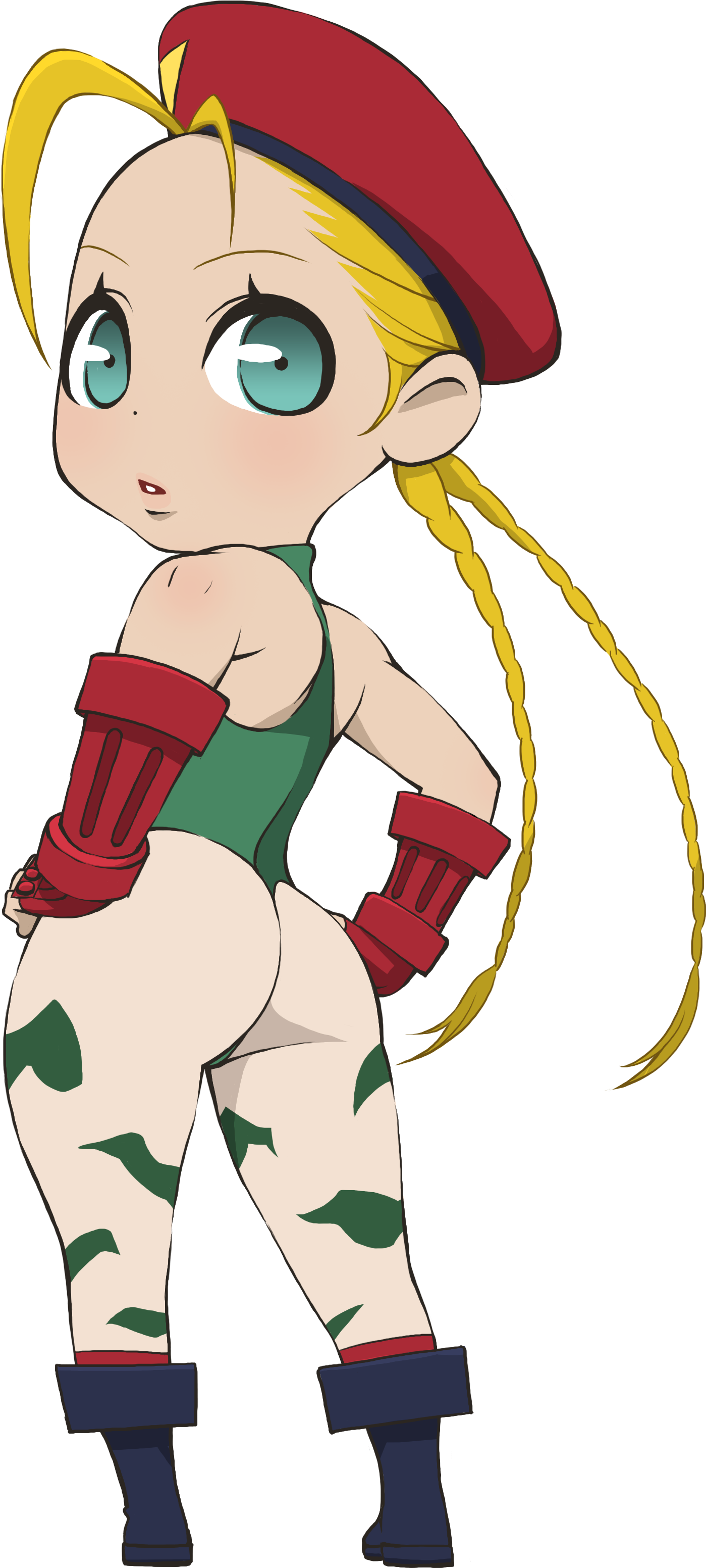 Cammy Ultra Sf4 Chib - Street Fighter Cammy Chibi (2894x4093), Png Download