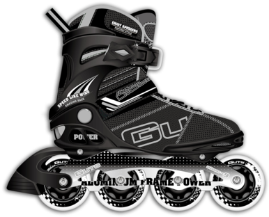 Guts Men Inline Skate Pw-150m - Line Skate Guts (479x339), Png Download