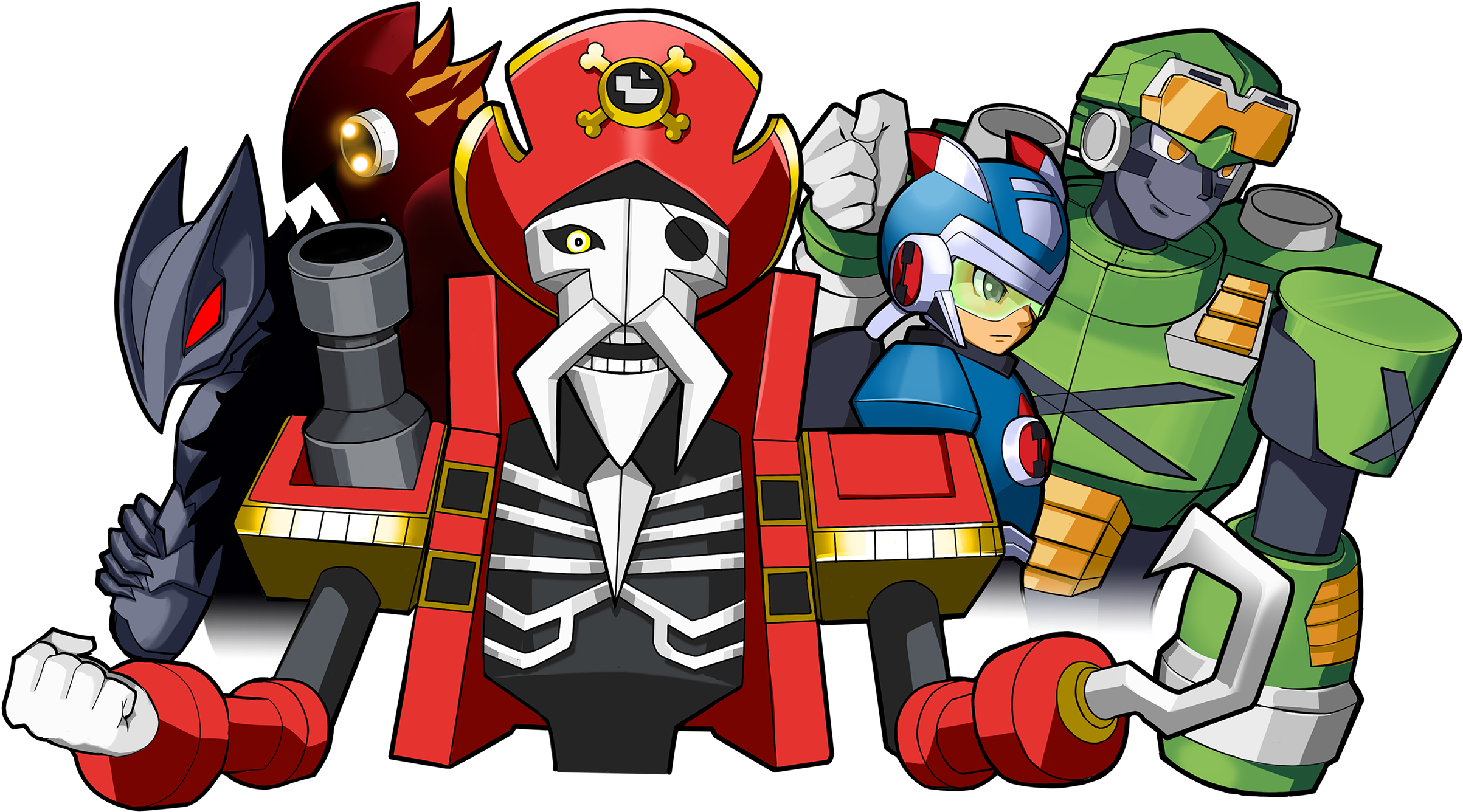 News - Megaman Battle Network Megaman X (2473x1341), Png Download