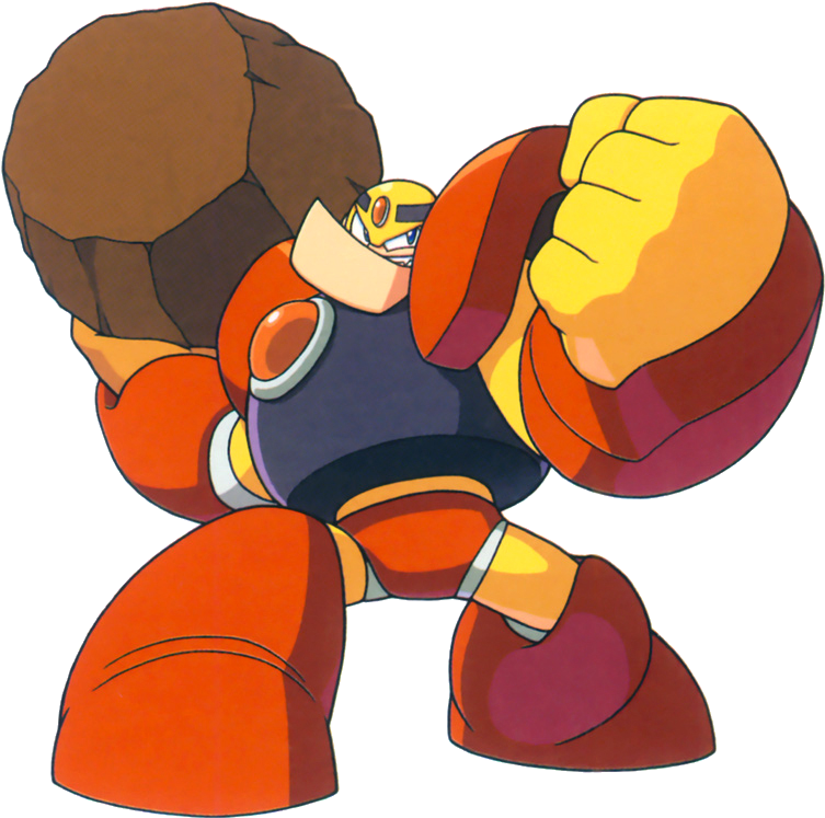 Guts - Mega Man Guts Man (771x760), Png Download