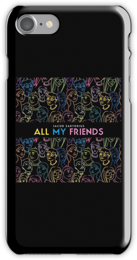 All My Friends - Mu Hero Academia Case Iphone 7 (750x1000), Png Download