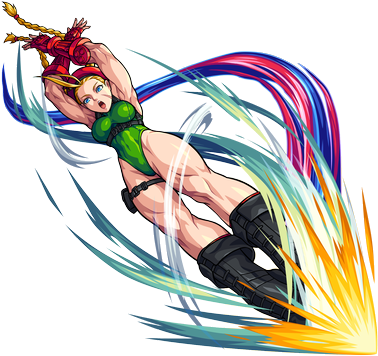 人間兵器cammy - 怪物彈珠 - キャミィ モンスト (404x360), Png Download