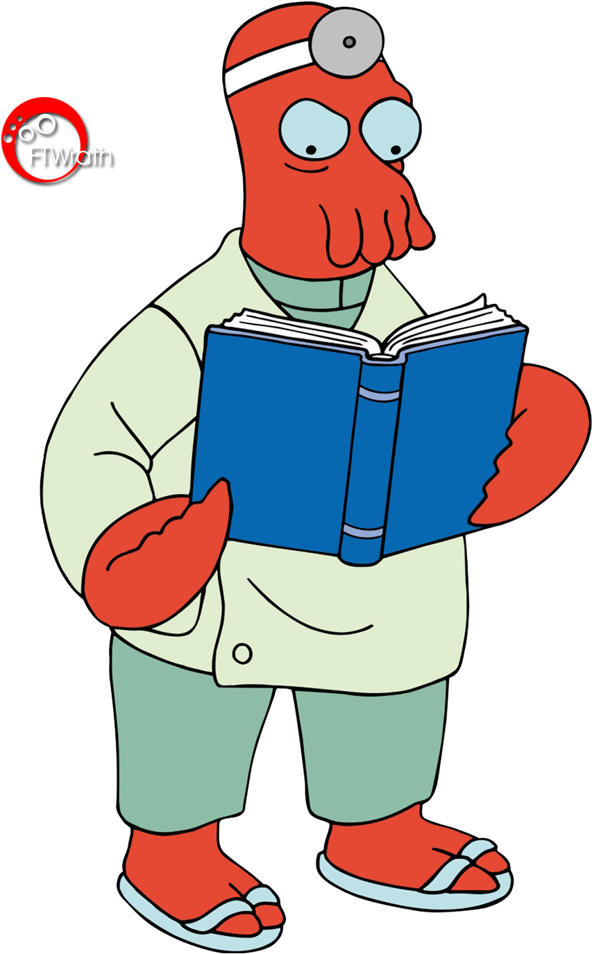 Dr Zoidberg Feet (1000x1400), Png Download
