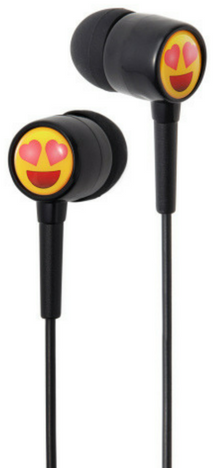 Groov-e Kids Earmoji Emoji Stereo Earphones & Spare - Emoji Earphones (500x500), Png Download