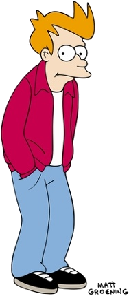 Futurama Philip J Fry (365x479), Png Download