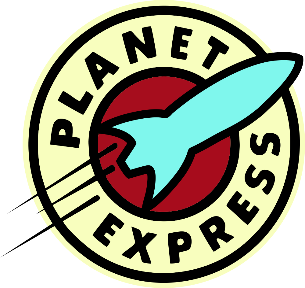 Futurama Png - Planet Express Logo Png (1000x942), Png Download
