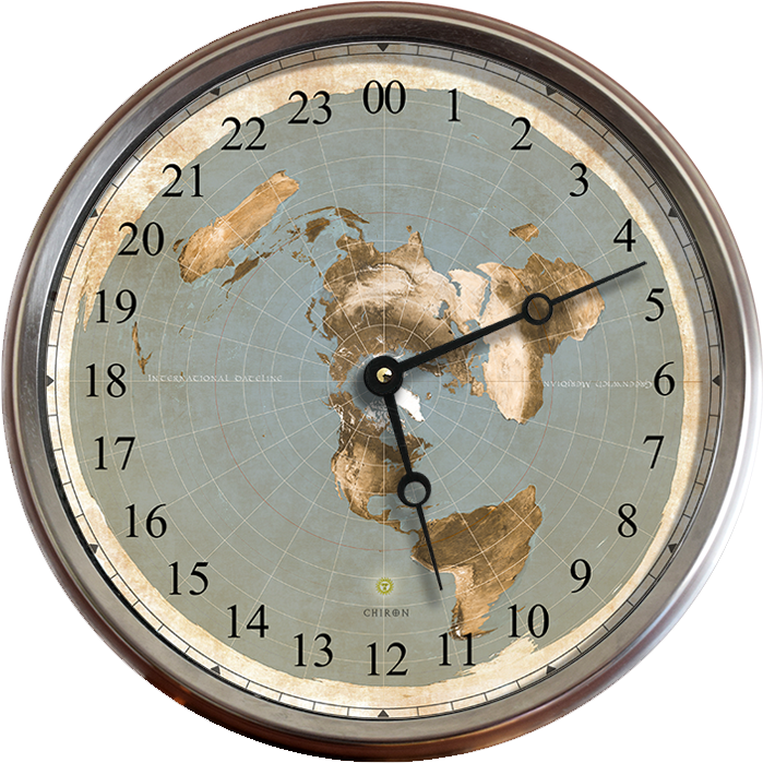 %flat Earth Clock Shop Flat Earth Clock Shop - Flat Earth Clock Map (800x800), Png Download