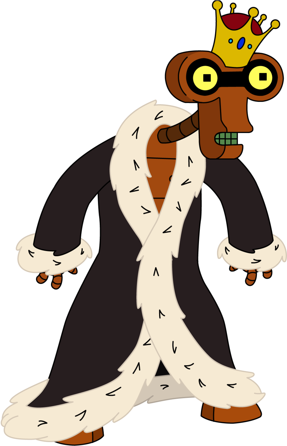 Futurama King Roberto (1200x1570), Png Download