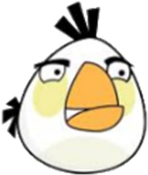 Here Are Some Angry Birds Avatar- - Angry Birds White Bird (420x420), Png Download