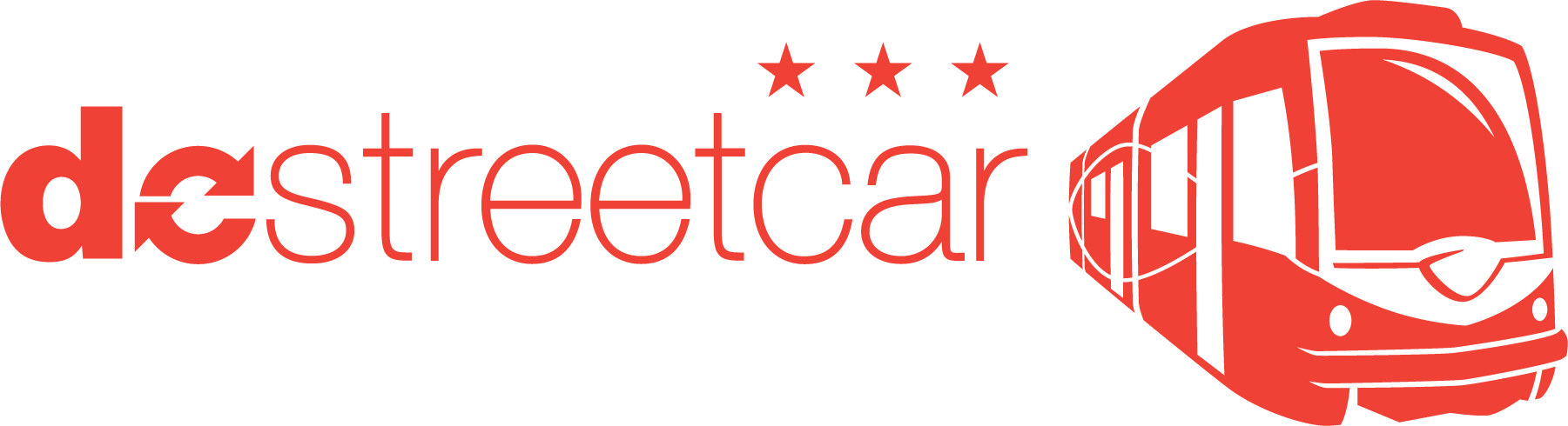 Full Color Horizontal - Dc Streetcar Logo (1801x490), Png Download