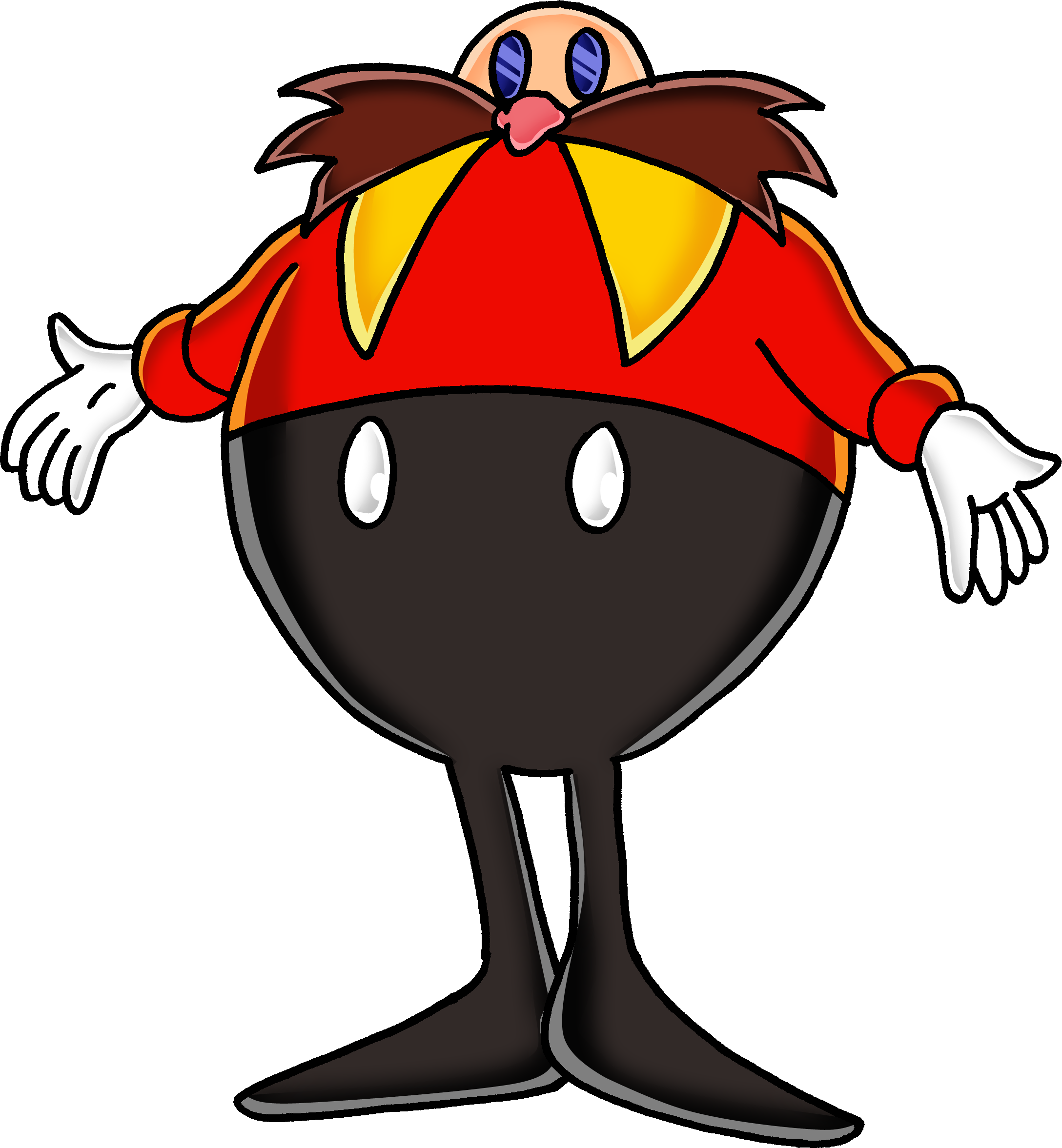 28 Collection Of Doctor Eggman Drawing - Sonic Mania Dr Robotnik (900x973), Png Download