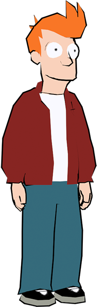 Download Zip Archive - Philip J. Fry (750x650), Png Download