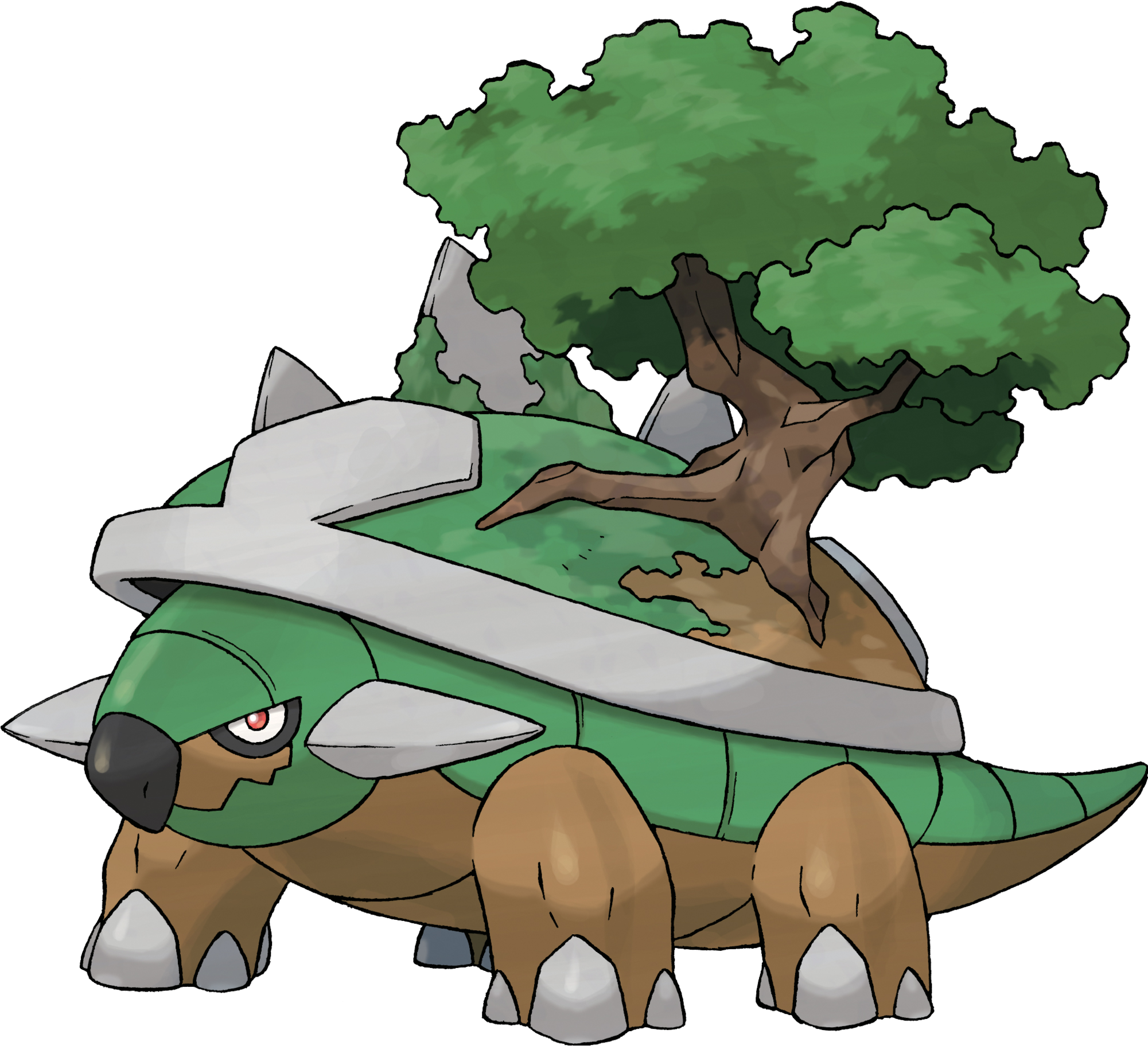 Torterra - Pokemon Torterra (711x647), Png Download