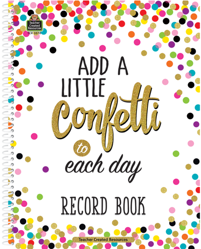 Confetti Record Book (500x500), Png Download