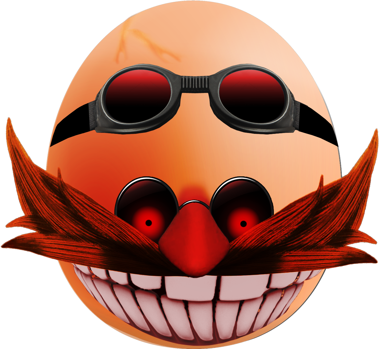 Loses All Composure, His Digital Eye-glasses Increase - Illustration (1282x1296), Png Download