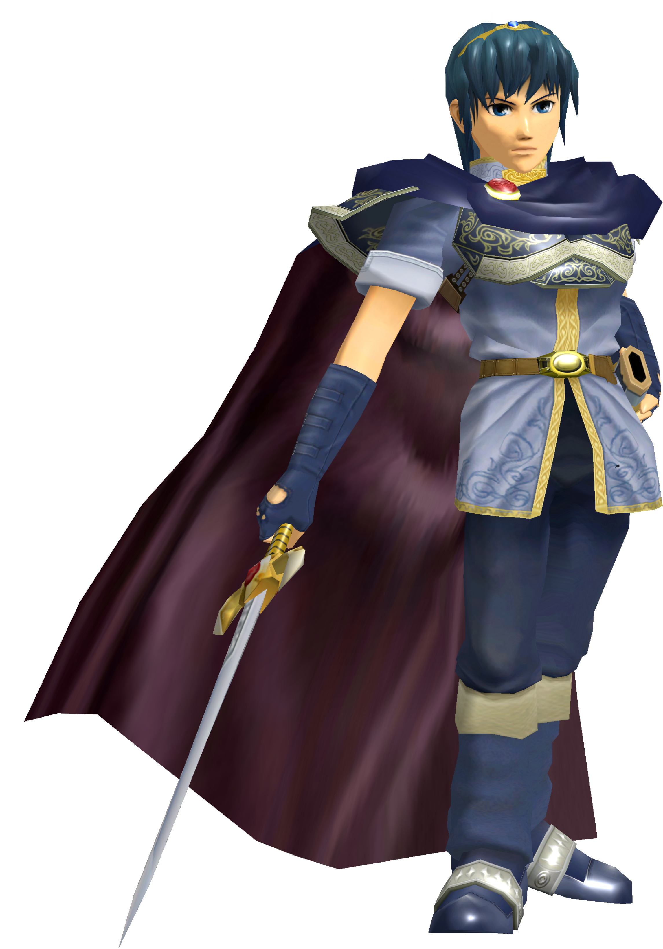 Http - //i - Cubeupload - Com/8cky27 - Marth Melee Png (2544x3328), Png Download