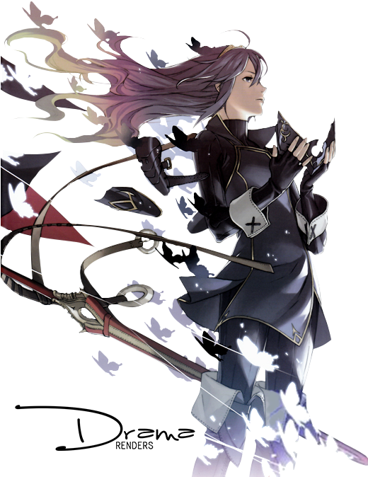 Fire Emblem Awakening - Fire Emblem Lucina Art (519x680), Png Download