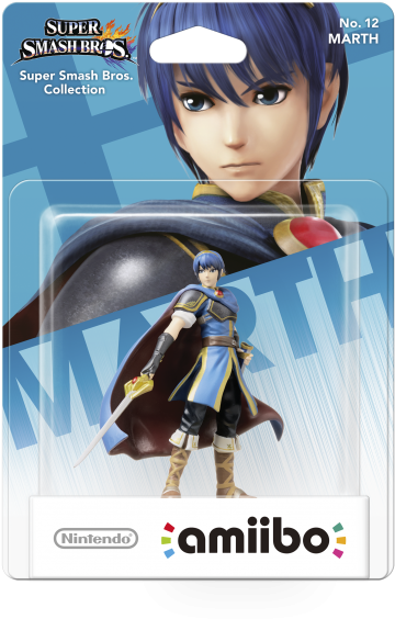 1409332084 Nfp Amiibo No12 Marth - Marth Amiibo (431x600), Png Download