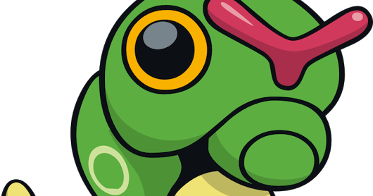 Caterpipe - Pokemon Go Caterpillar (530x278), Png Download