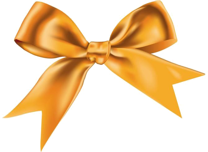 Golden Bow Ribbon Png Picture - Ribbon Vector (700x490), Png Download