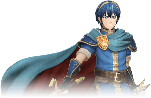 Marth - Marth New Mystery Of The Emblem (550x325), Png Download