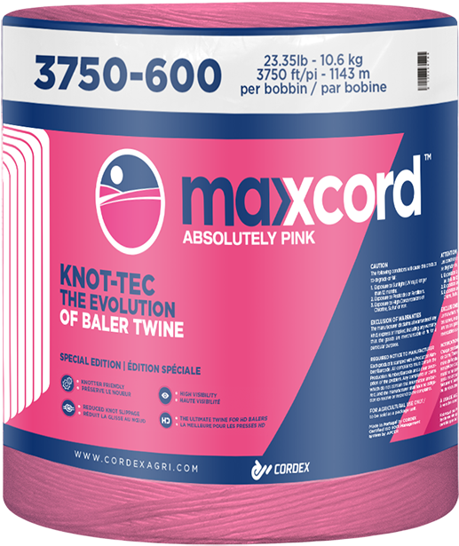 Knot-tec - Pink Baler Twine (820x617), Png Download