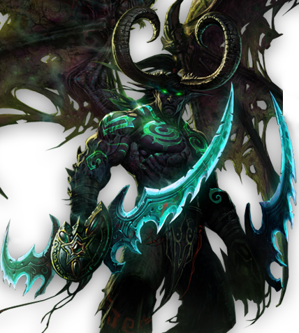 Illidan - World Of Warcraft Dungeon Companion, Volume 2 (428x476), Png Download