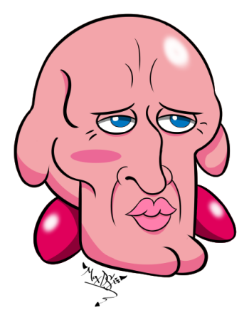 Handsome Squidward Tumblr Download - Illustration (500x646), Png Download