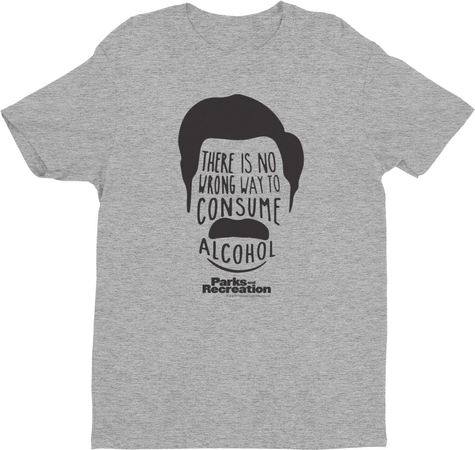 Parks And Rec Ron Swanson Shirt (1000x1000), Png Download