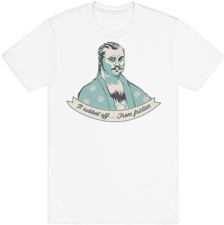 It Rubbed Off Mens T-shirt - Mass Effect Krogan T Shirt (484x484), Png Download