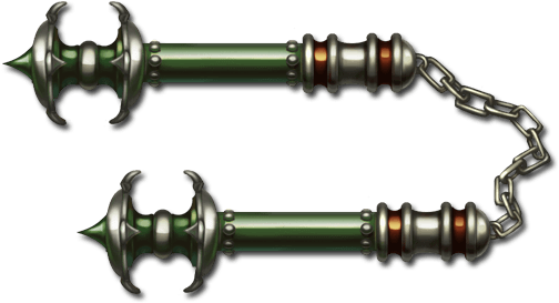Weapon Z6 Nunchaku - Shadow Fight 2 Nunchaku (778x302), Png Download