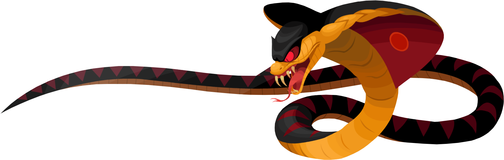 Jafar03 - Snake Jafar Kingdom Hearts (1716x586), Png Download