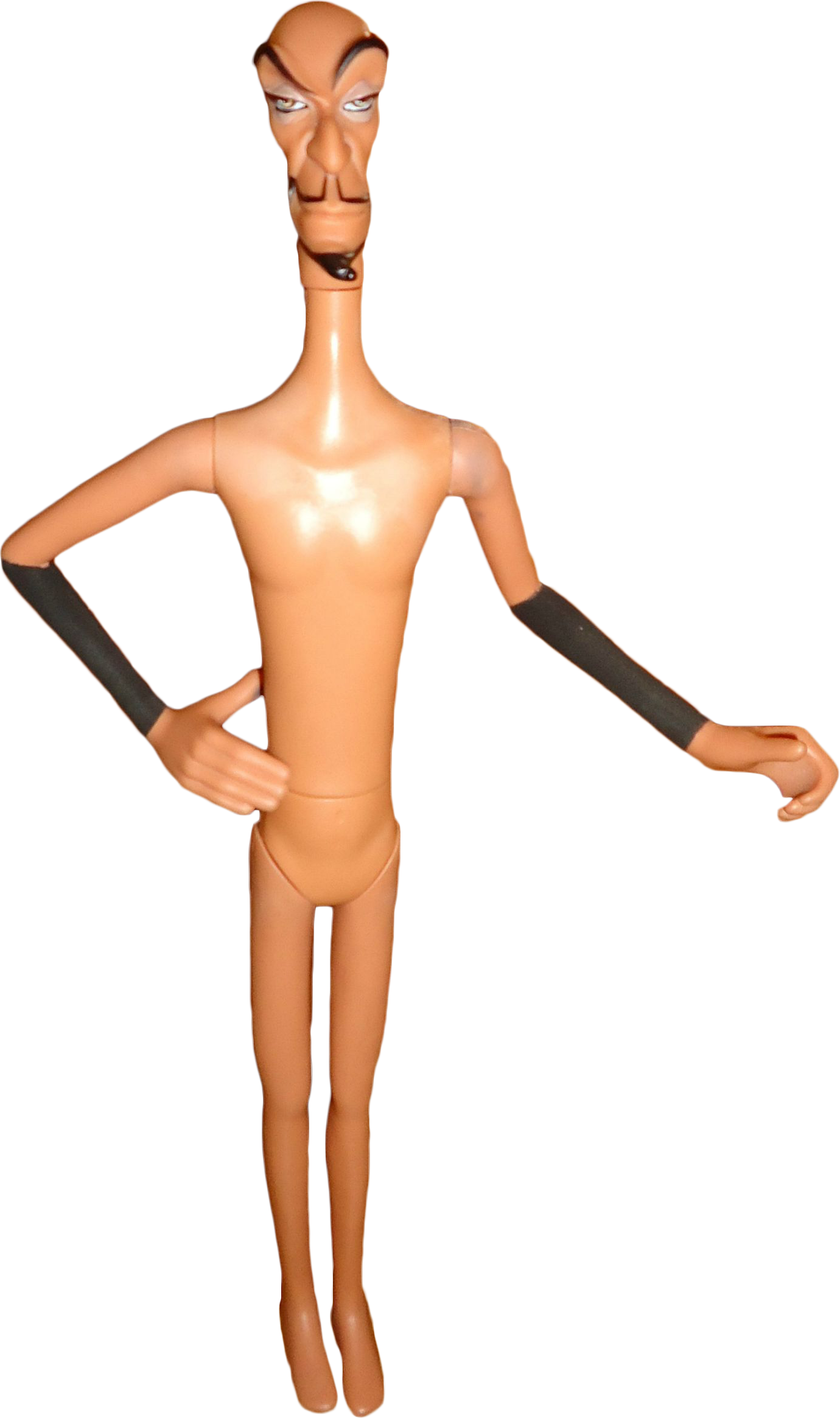 Objectnaked Jafar - Naked Jafar Doll (1380x2330), Png Download