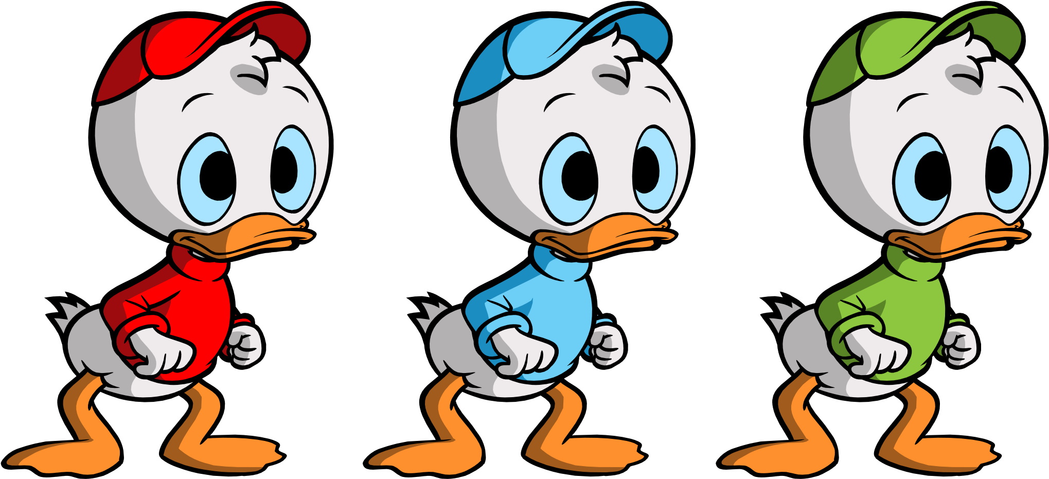 Clip Arts Related To - Scrooge Mcduck Nephews (3000x3000), Png Download