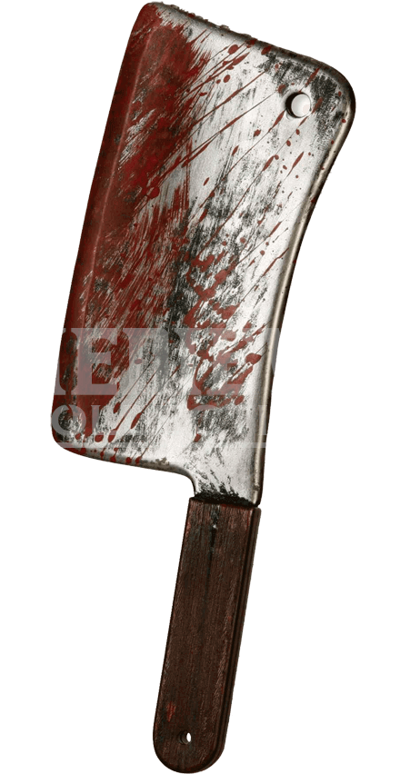 Bloody Cleaver - Bloody Butcher Knife (868x868), Png Download