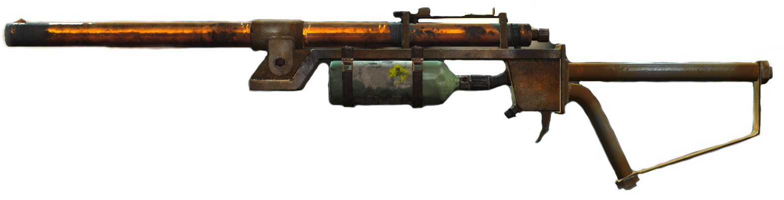 Syringer - Syringe Gun Fallout 4 (1618x567), Png Download