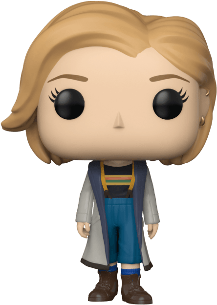Funko San Diego Comic-con 2018 Exclusives - Thirteenth Doctor Funko Pop (488x675), Png Download