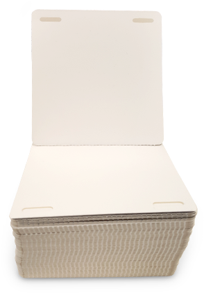 Blank Paper Badges - Paper (500x500), Png Download