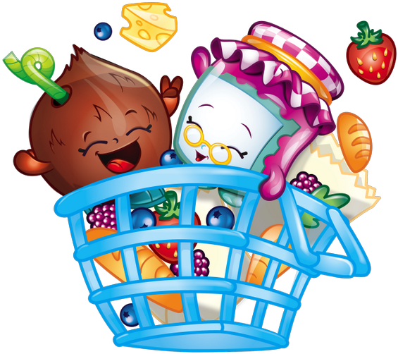Wallpaper Shopkins, Buena Calidad, Jpg - Shopkins Carrito De Compras (600x522), Png Download