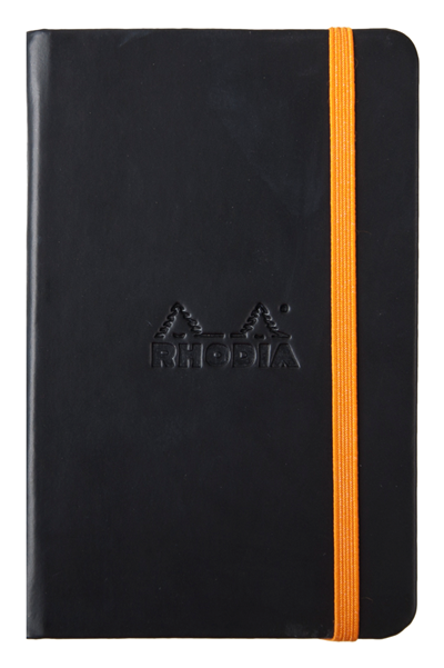 Rhodia Hard Cover Rhodiarama A5 Black Blank Notebook - Rhodia Rhodiarama A5 Webnotebook (480x480), Png Download