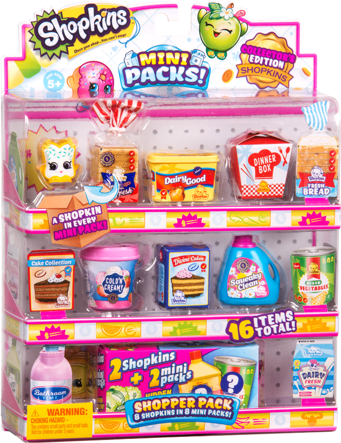 Back To Toys - Shopkins Mini Packs Season (1000x1000), Png Download